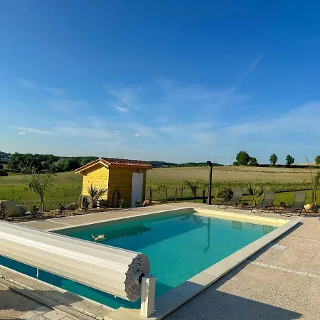 Ferienhaus Cosy Remote Work Retreat 9 Guests Aubeterre