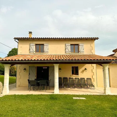 Cosy Remote Work Retreat 9 Guests Aubeterre