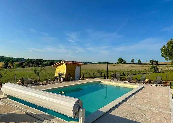 度假居 Cosy Remote Work Retreat 9 Guests Aubeterre